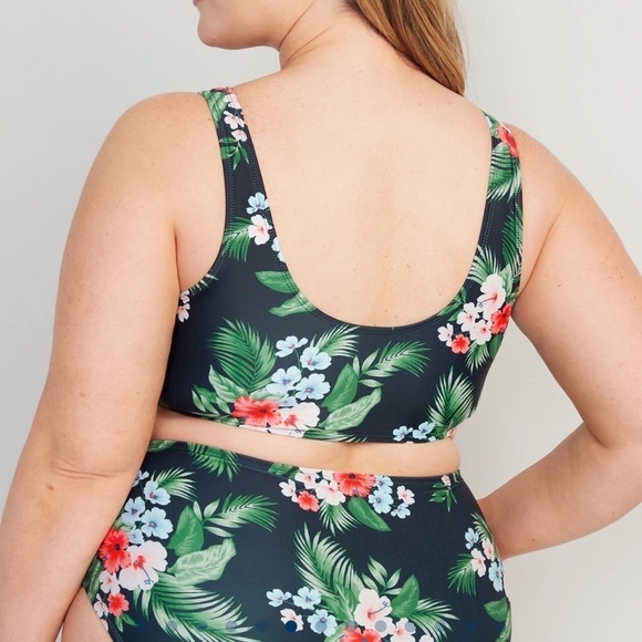 NWT! 2pc Scoop-Neck Bikini Swim Top & Bottom - Size Medium - Picture 6 of 6